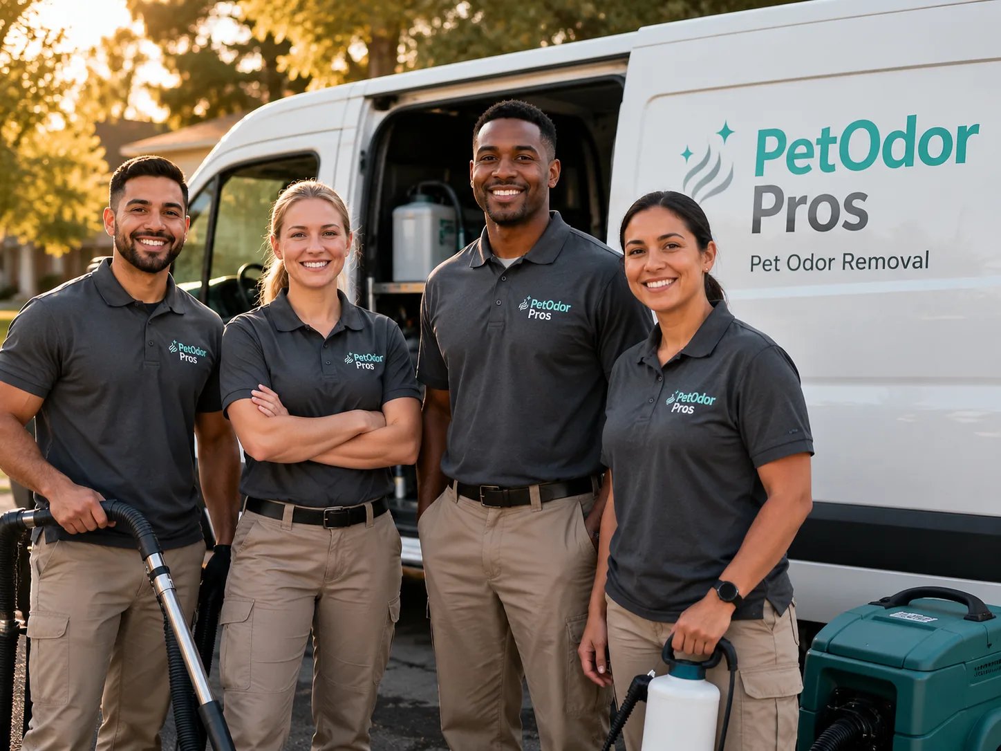 Pet Odor Removal team serving Petroleum, IN